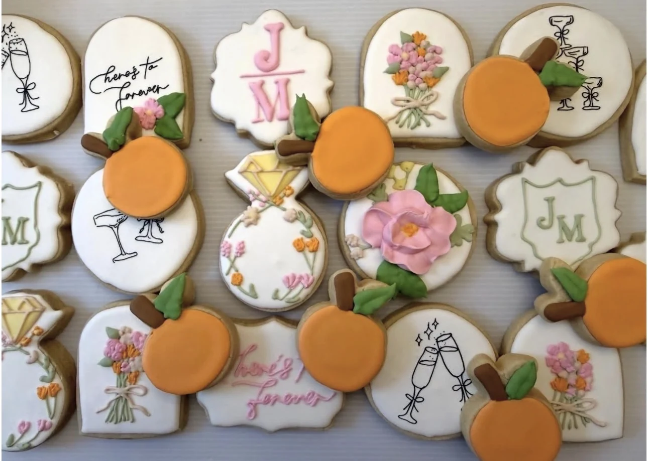 Peaches and Champagne Bridal